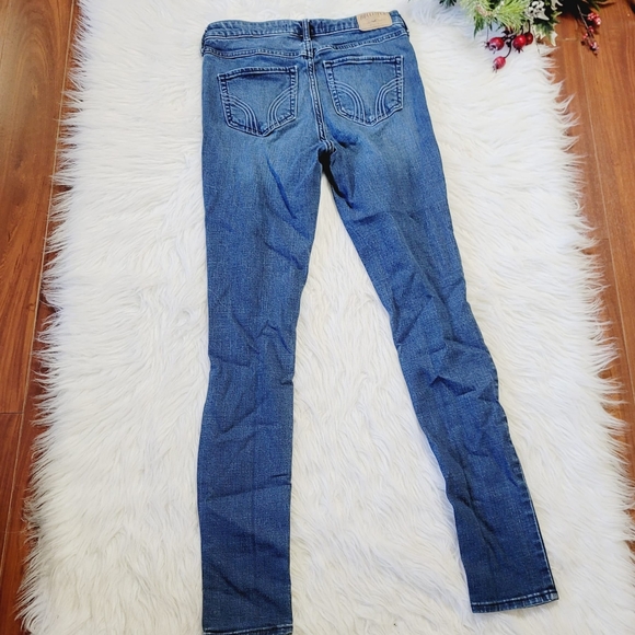 Hollister Womens Medium Blue Skinny Jeans - Picture 3 of 4